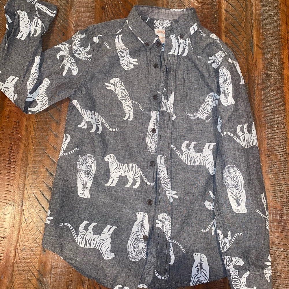 Youth boys button down